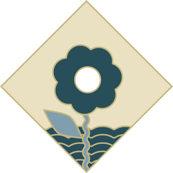 Flower badge