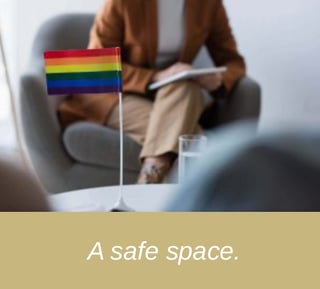 Shows an LGBTQIA+ affirming therapist. Symbolizes how lgbtq therapy in gallatin, tn is a great support option for LGBTQIA+ individuals who need to seek support.